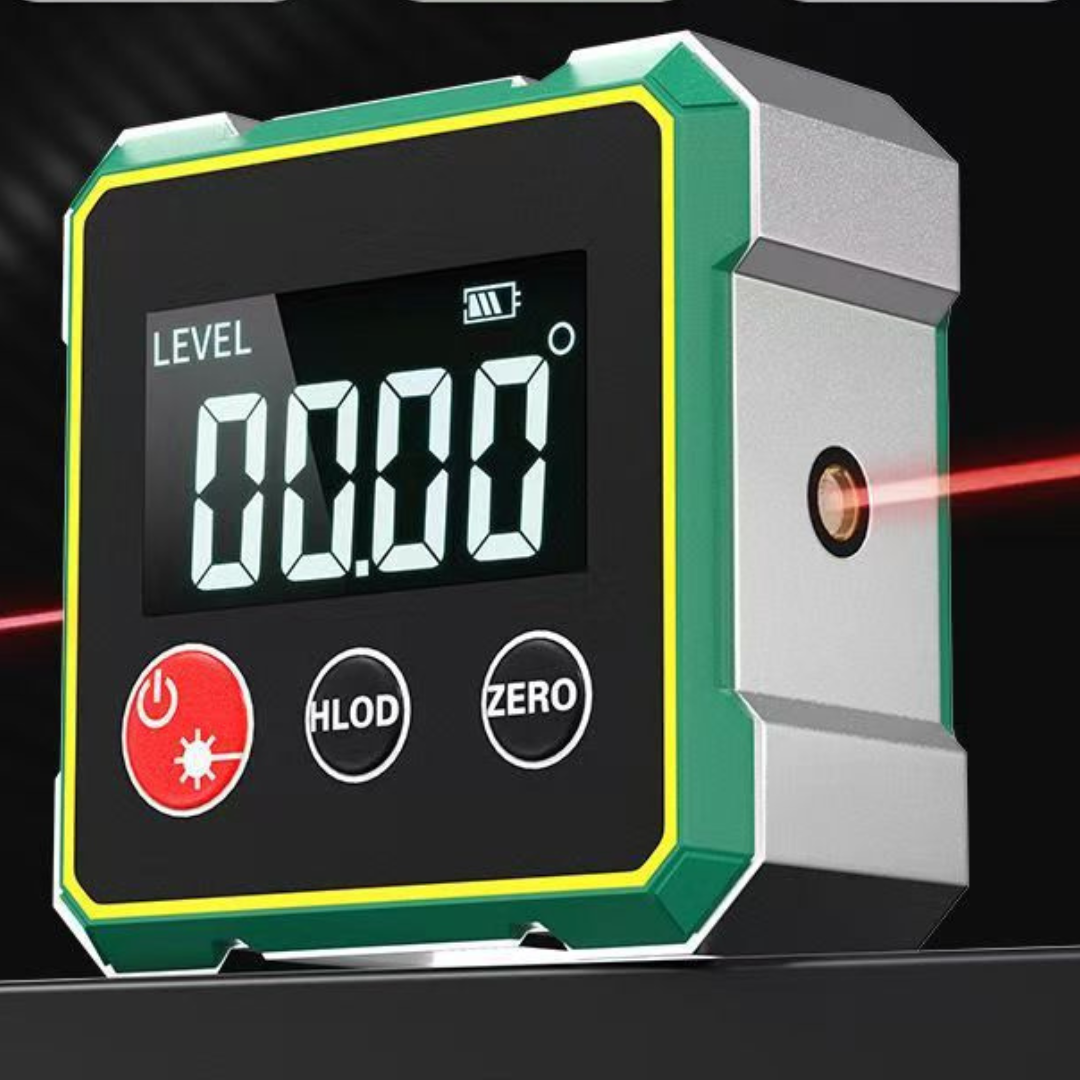Laserlinje og digitalt display