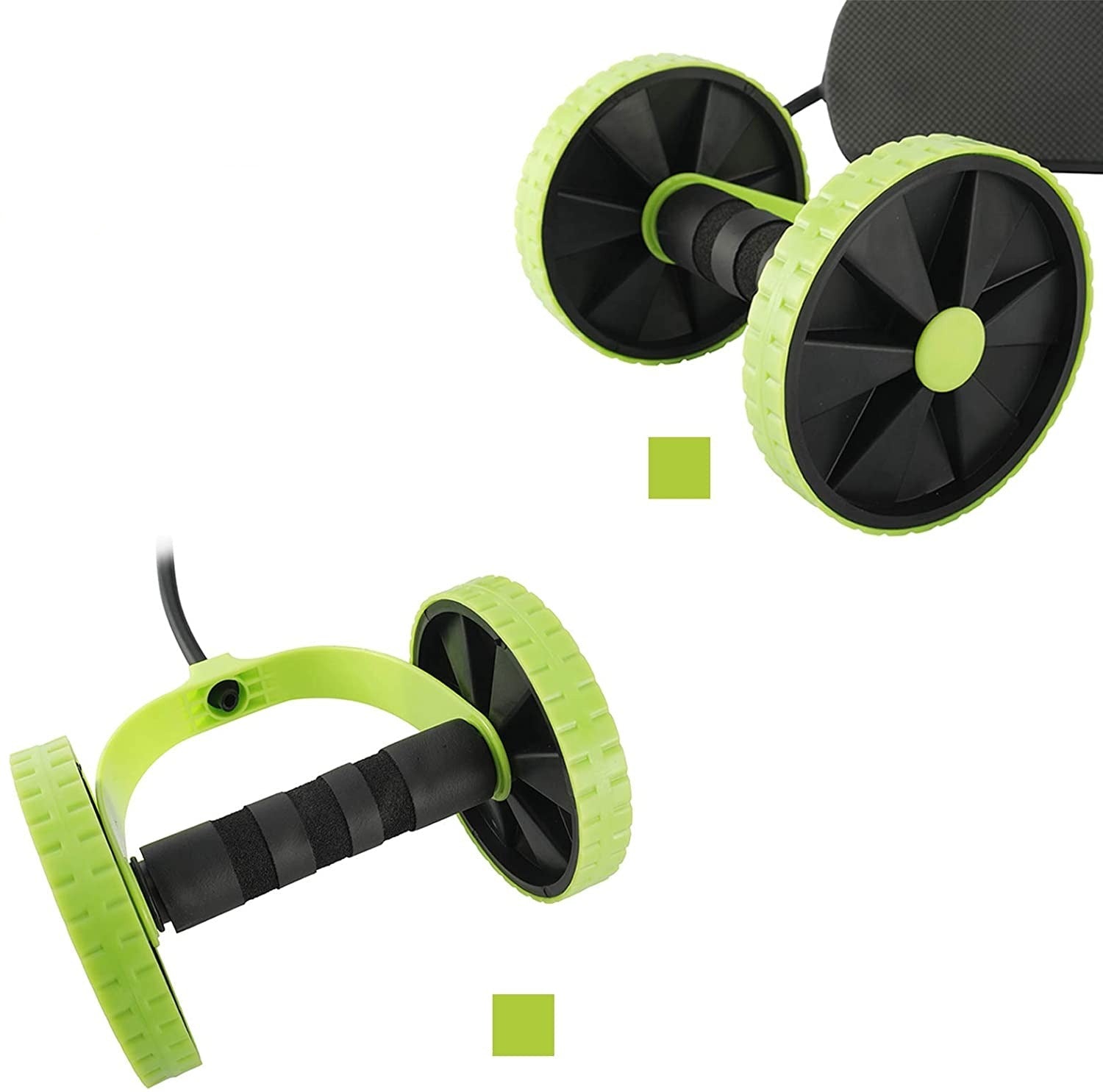 Effektiv magetrener: Ab Roller for intens trening av mage og skrå magemuskler. Bygg styrke.