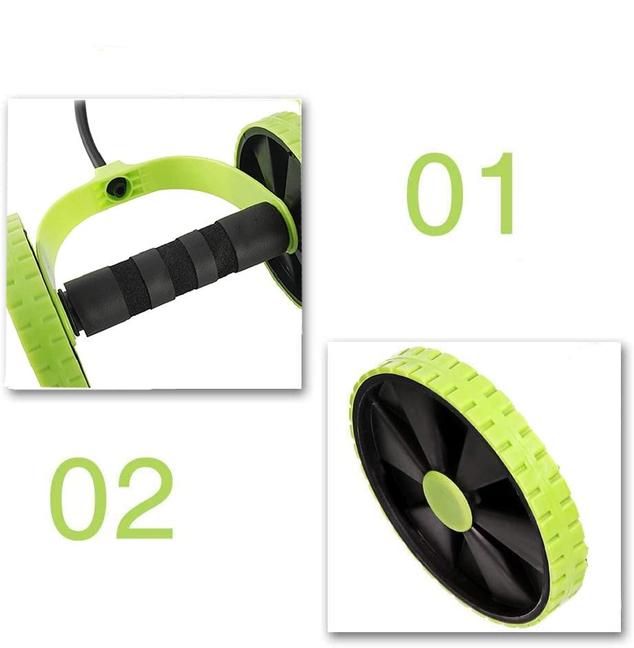 Ab Roller som en del av ditt hjemmetreningsopplegg, for en sterkere kjerne og forbedret fitness.