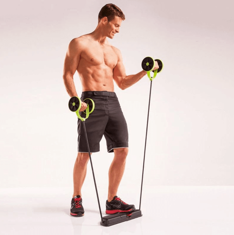 Ergonomisk Ab Roller for komfortabel magetrening, styrker kjernen for bedre holdning og fitness.
