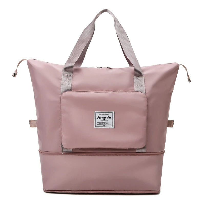 Vanntett helgeveske og weekendbag, perfekt for korte turer. Stor kapasitet og utvidbar design.