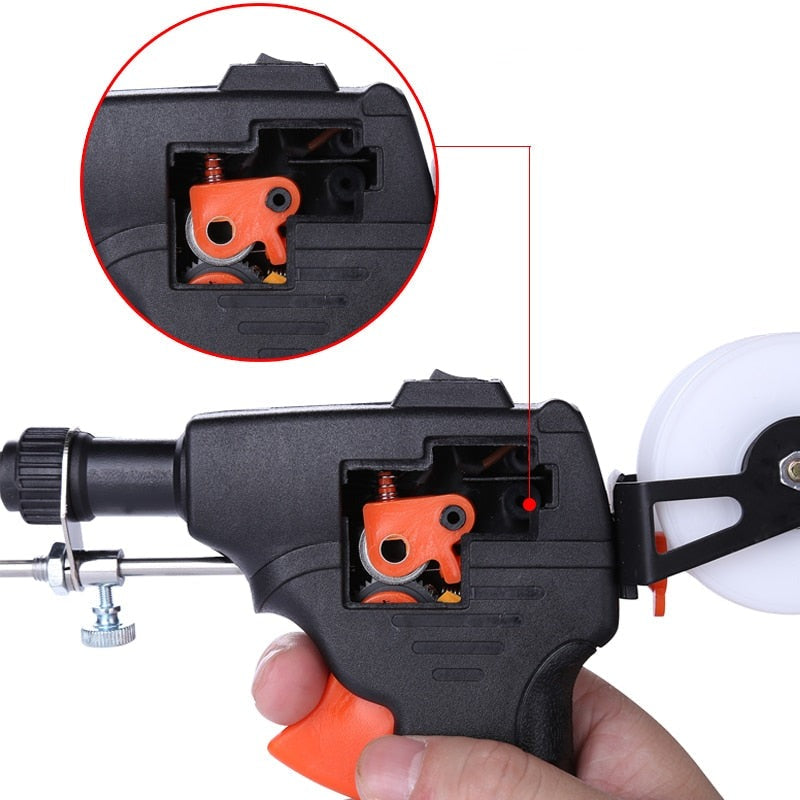 Automatisk loddepistol for elektronikkentusiaster, DIY-reparasjoner og hobbyprosjekter.