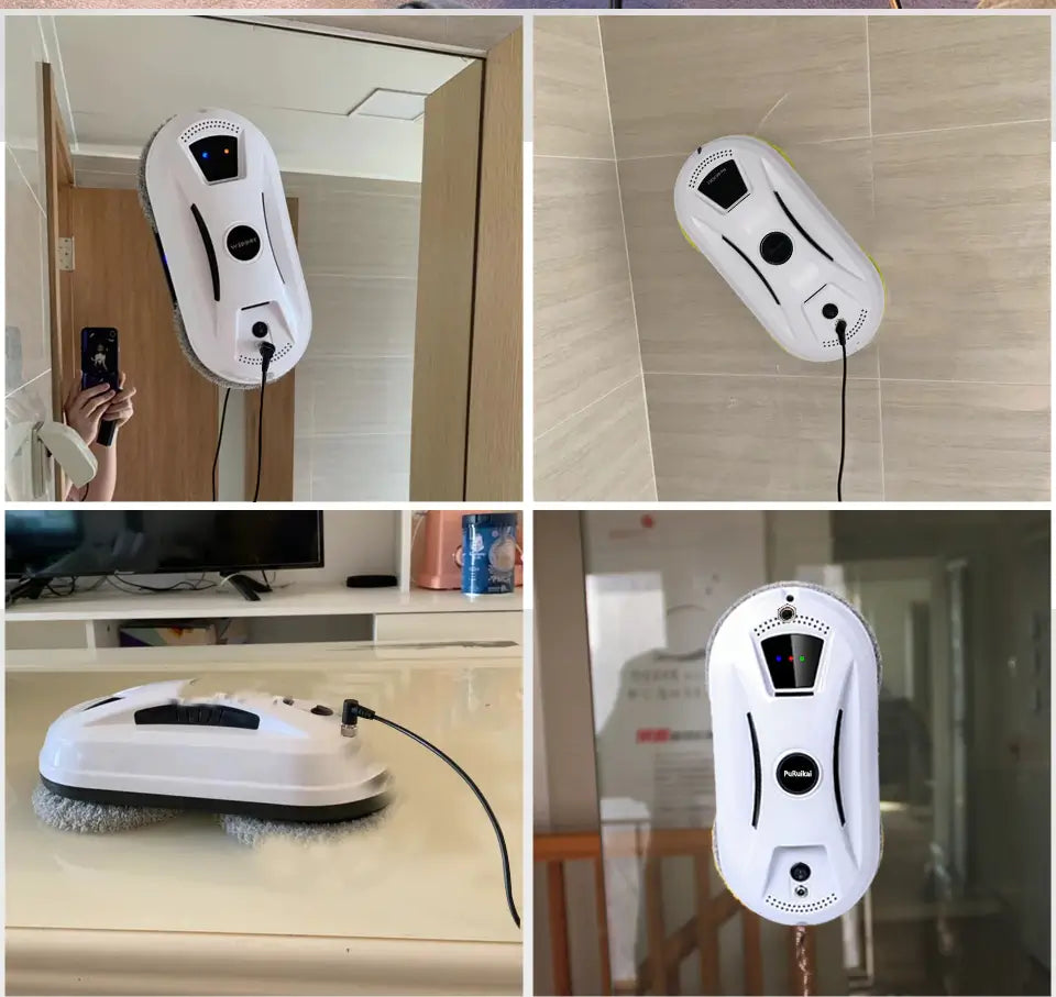 Få skinnende rene vinduer med denne effektive roboten for automatisk og trygg glassrengjøring.