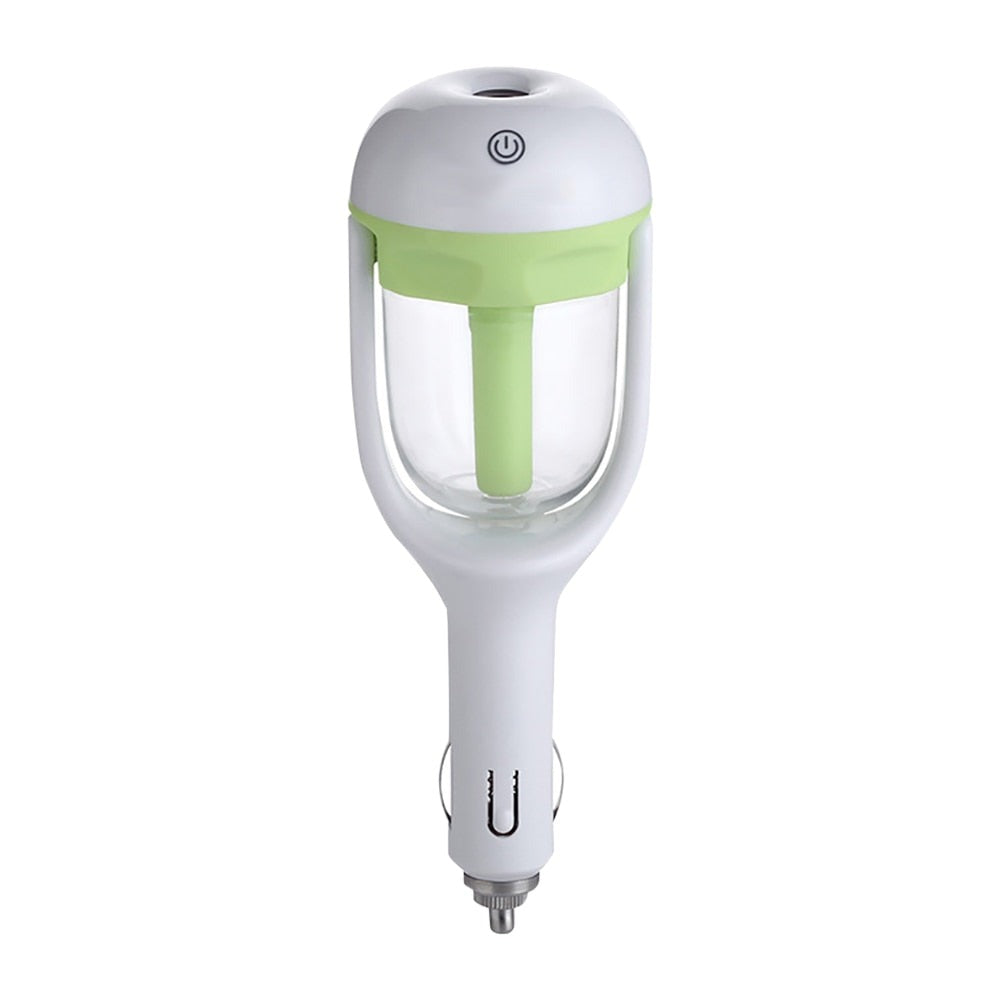 Optimaliser billuft med dette smarte produktet. Fukter, renser og sprer duft for bedre komfort.