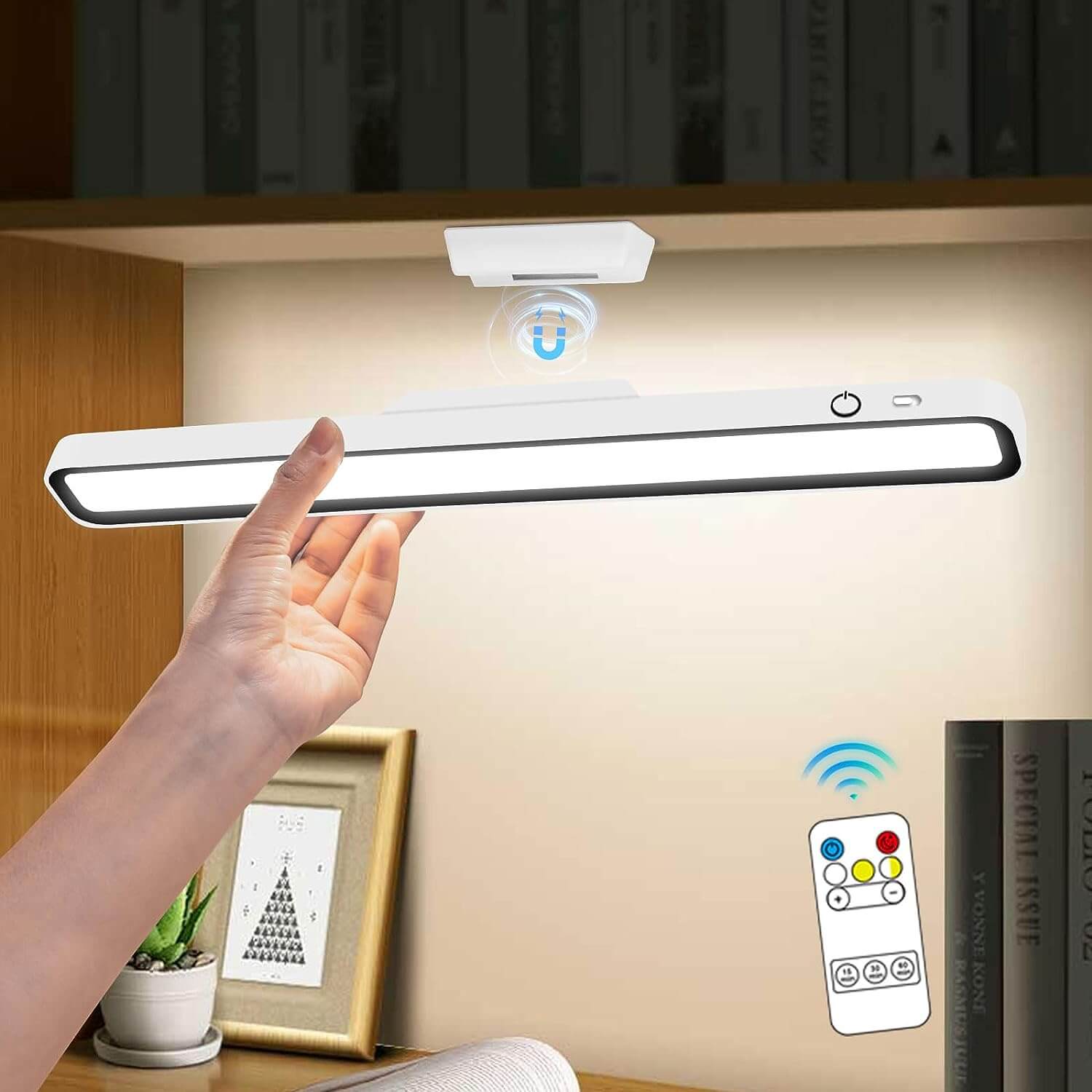 Magnetisk LED lysstang. Justerbar belysning for mørke områder. Perfekt som interiørlys.