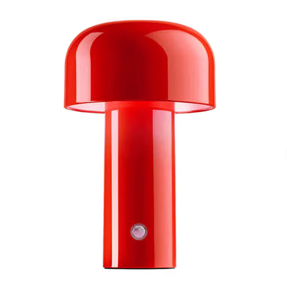 Designer-bordlampe med USB-lading og touchfunksjon; bærbar for stue, soverom og lesing.