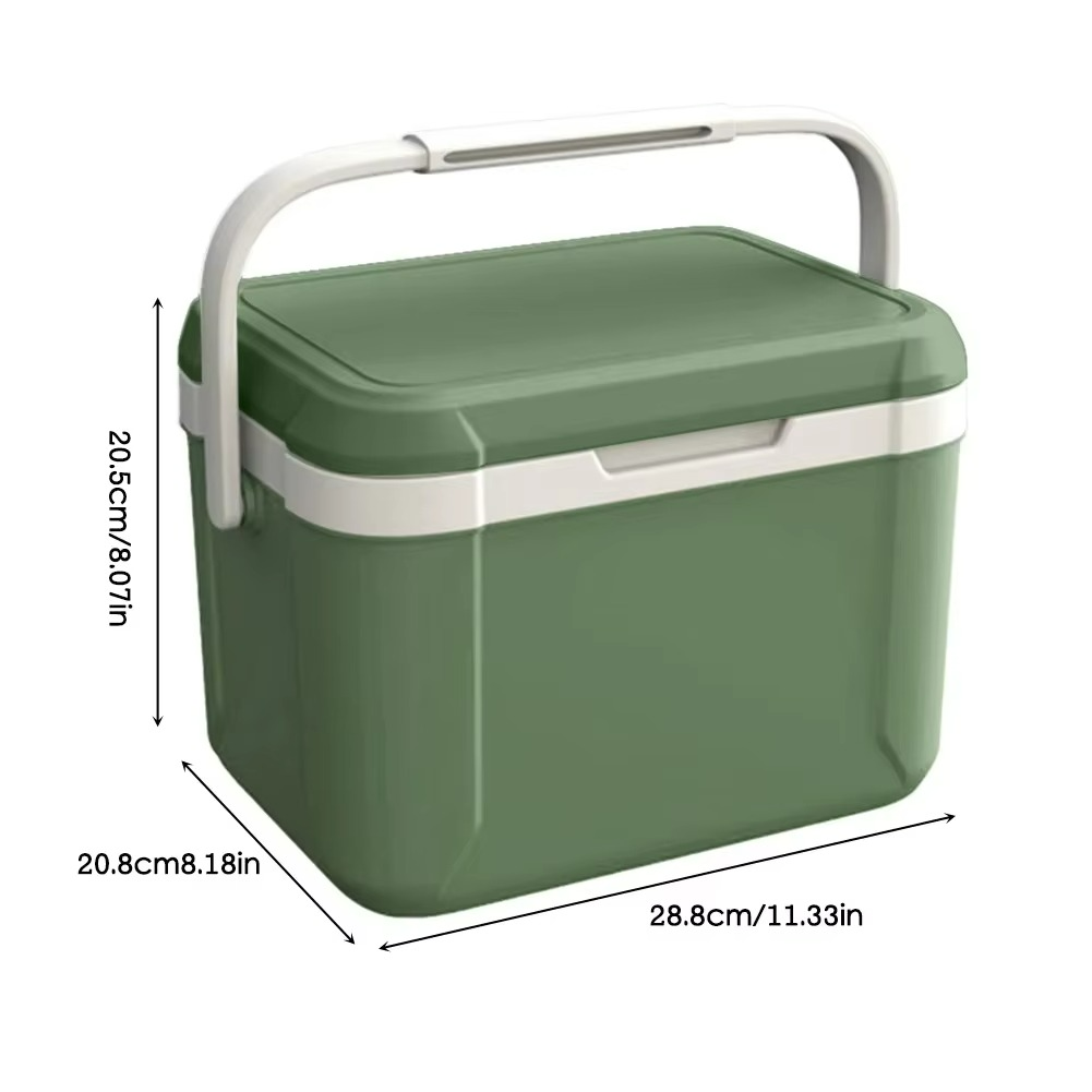 Kompakt minikjøleskap/fryser i slitesterk ABS. Perfekt som camping fryser eller bilkjøleboks.