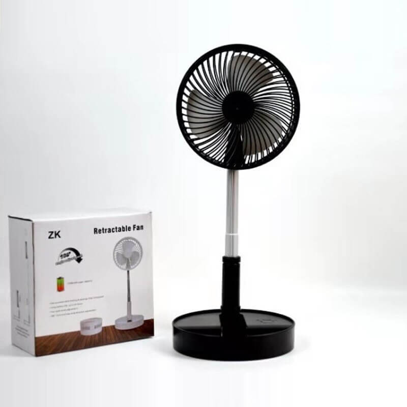 Stille, oppladbar gulvvifte og bordvifte. En kraftig bærbar ventilator som gir maksimal komfort.