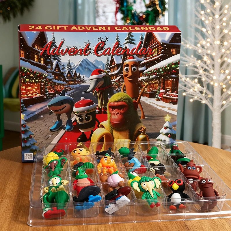 Barnas 24 Dager Ferieoverraskelser: Perfekt adventskalender med internetthumor.