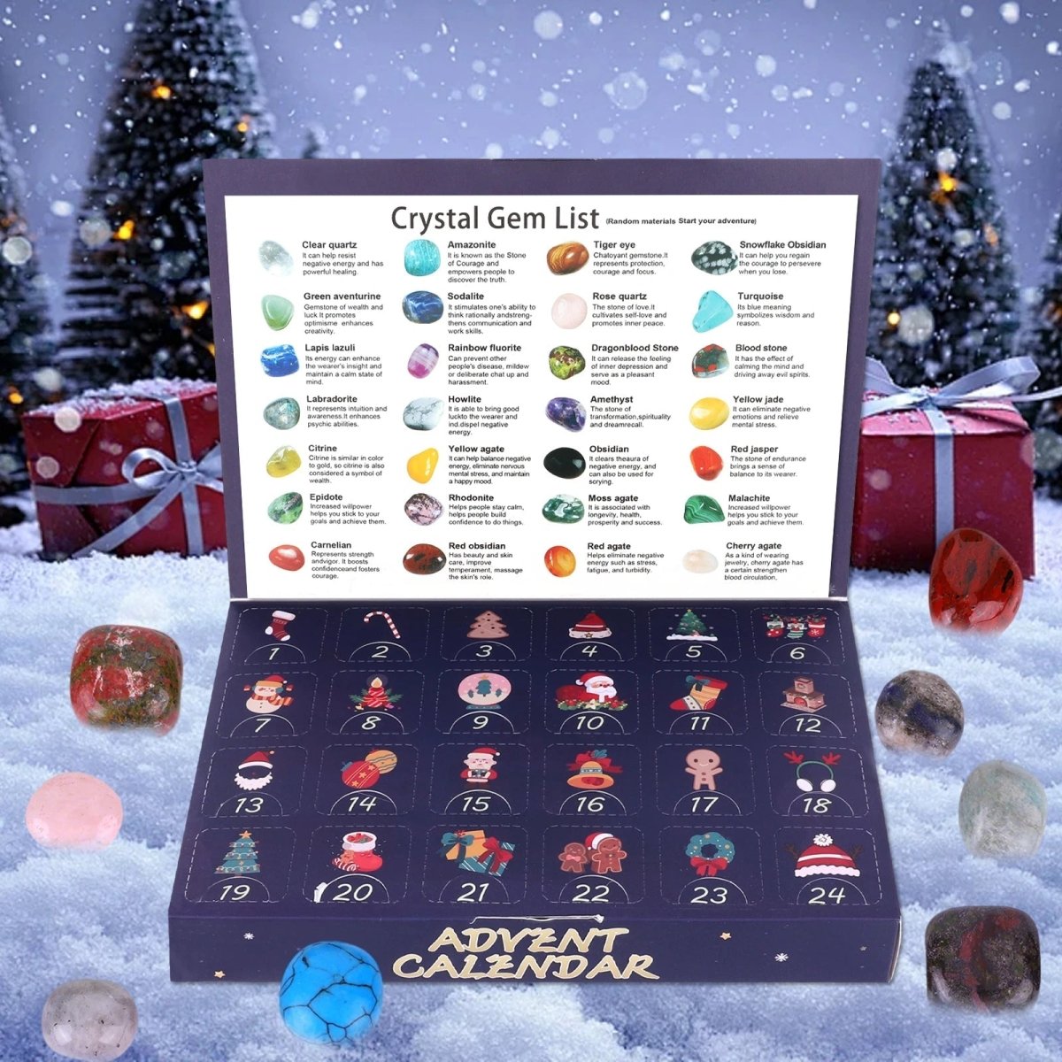Lek og læring med en geologi-adventskalender for barn