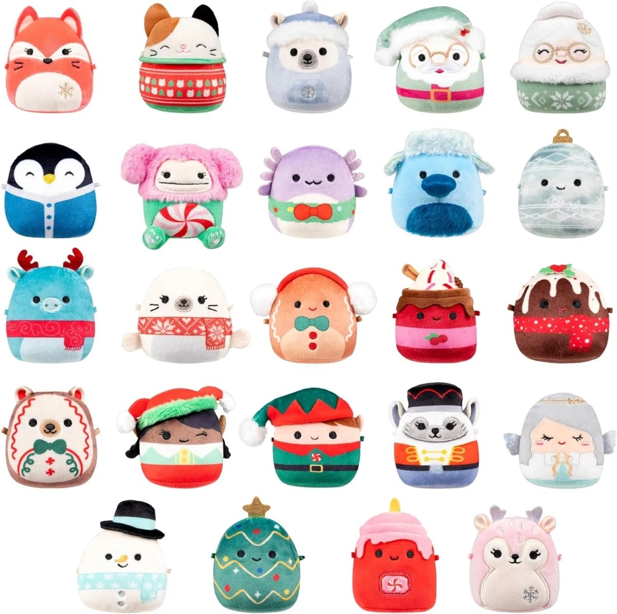 Juleleker: Barnas Mikromallow adventskalender med samlefigurer for ekstra moro.