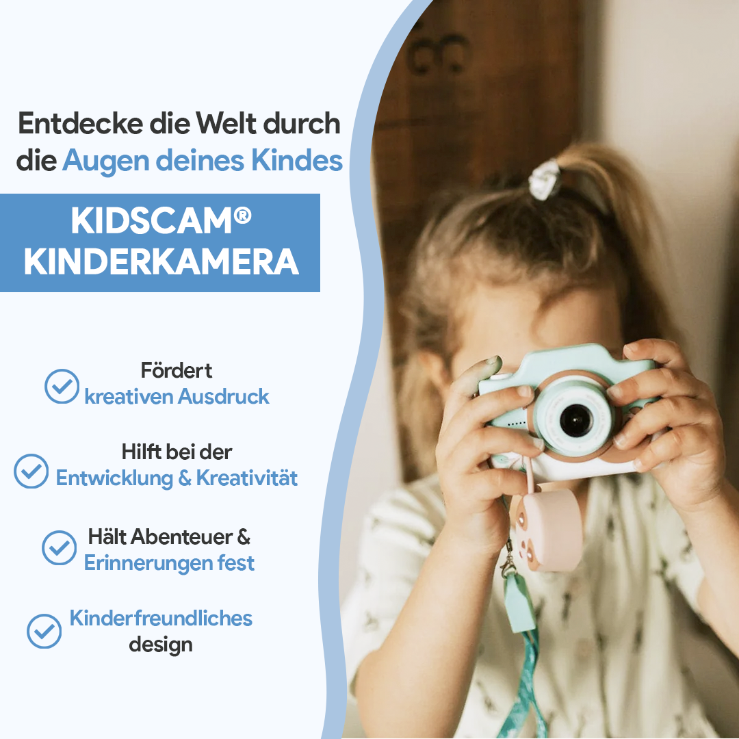 Pedagogisk digitalkamera som stimulerer læring og utvikler fotograferingsferdigheter hos barn på en morsom måte.
