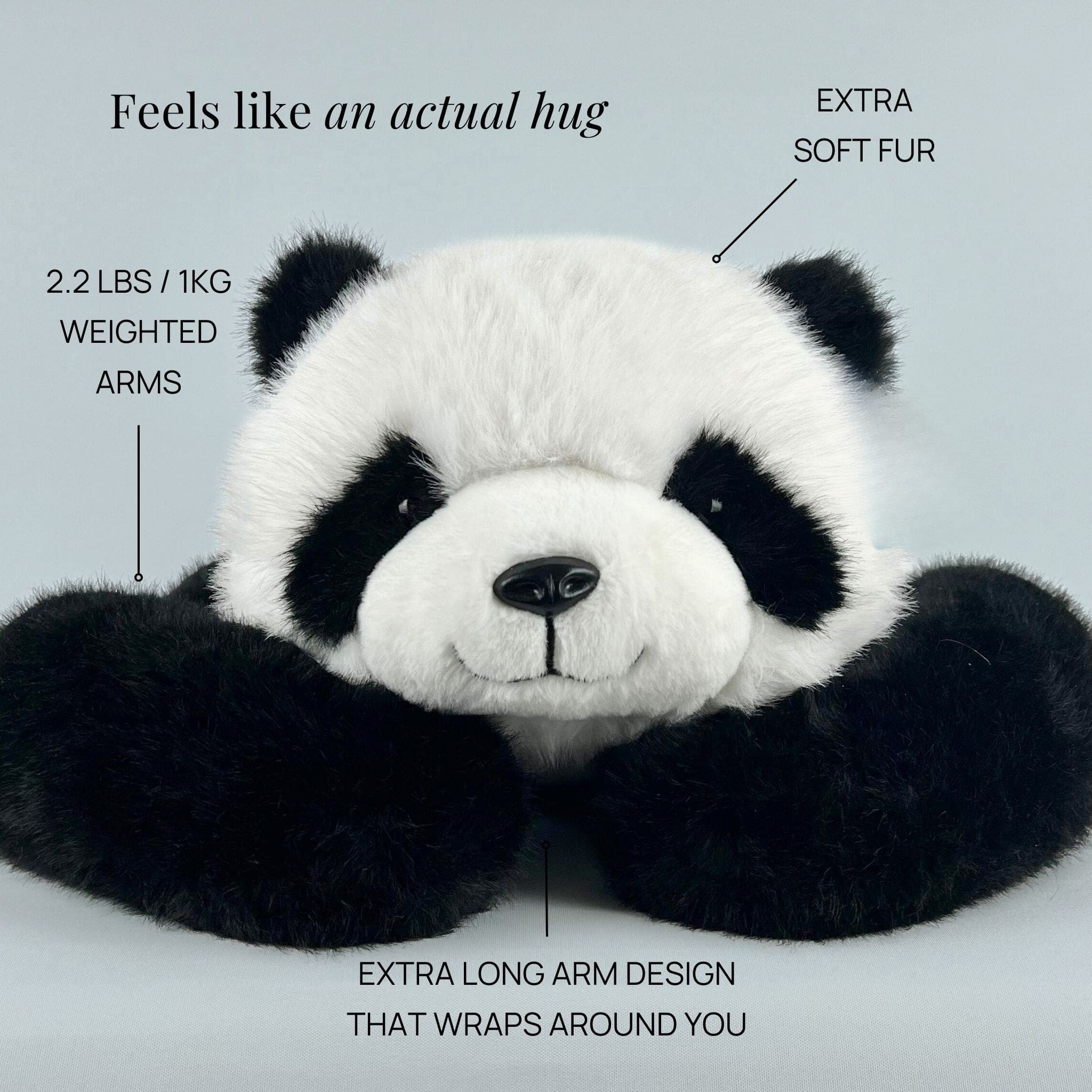 Umweltfreundliches CalmCuddle Plüschtier, für nachhaltige Entspannung designed.