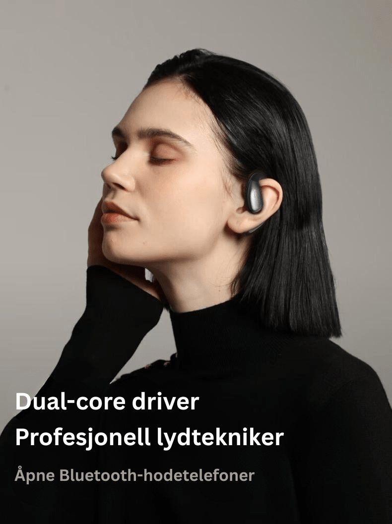 ClearTalk Pro ørepropper med myke silikonpropper; designet for langvarig komfort.