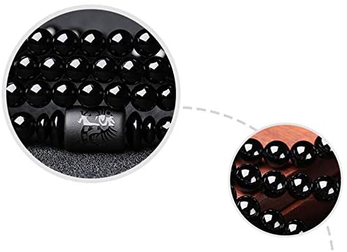 Gaveidé: Harmoni og styrke pararmbånd, unisex drage og føniks i vulkansk glass, for henne og ham.