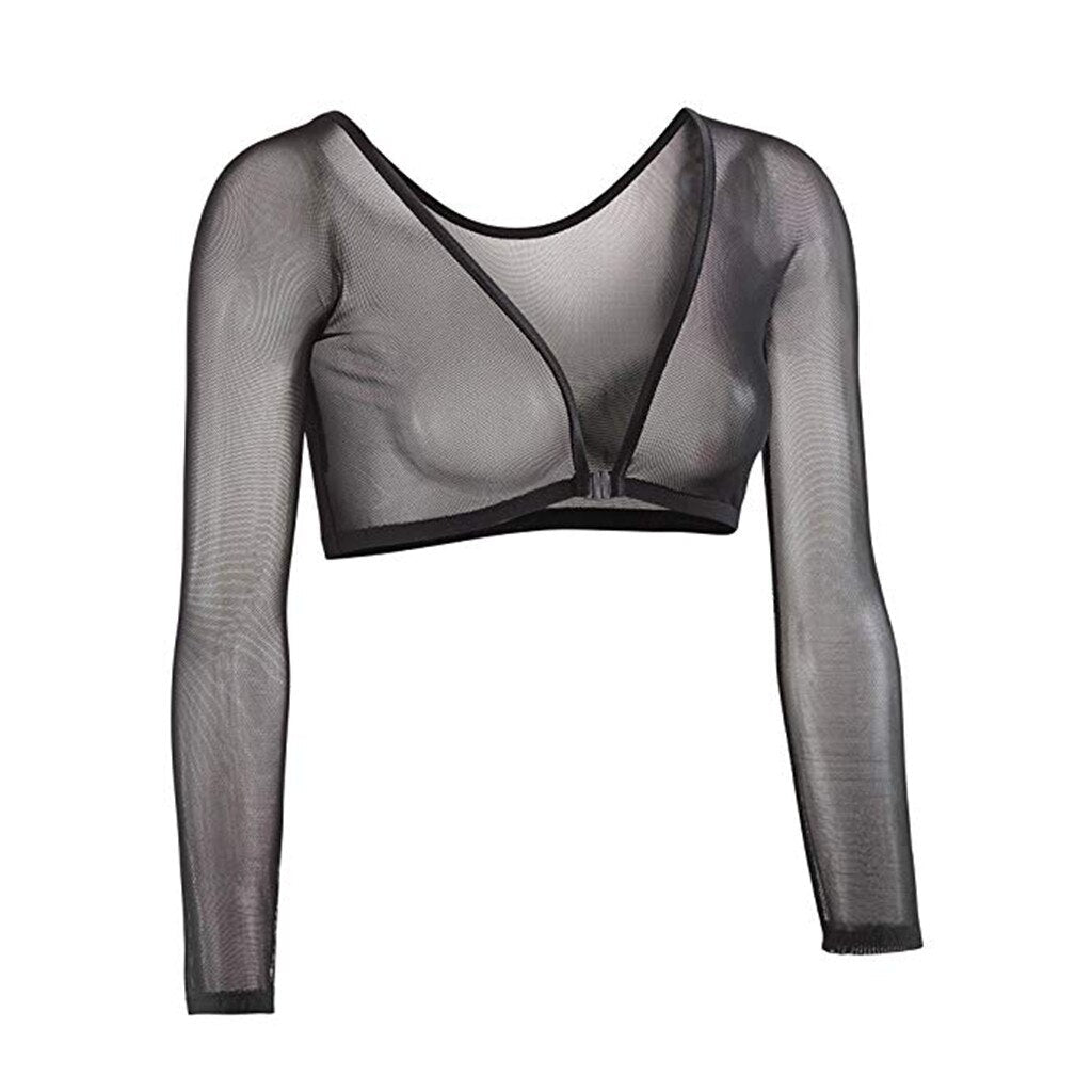 Dame sømløs armformer for glatte armer, usynlig shapewear for jevn silhuett under klær.