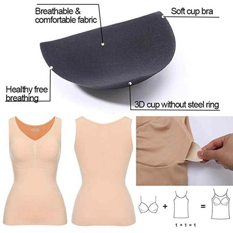 Dame body shaper cami med pustende kompresjon, sikrer glattende effekt og komfortabel støtte.