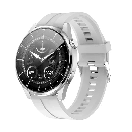 Dame smartklokke for detaljert helseovervåking: puls, blodtrykk, blodsukker og oksigenmetning.