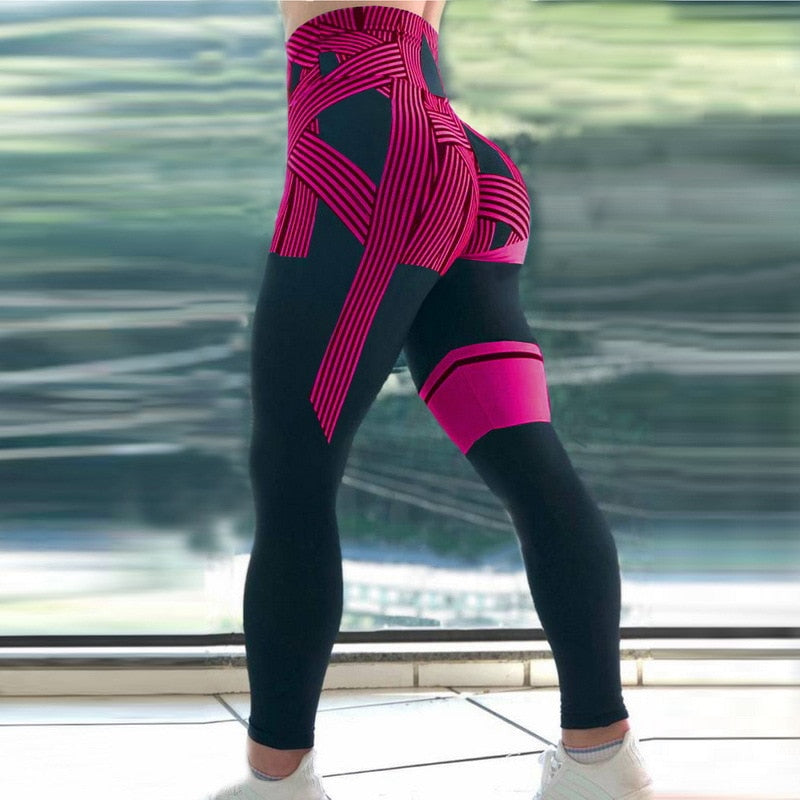 Dame yogabukser med scrunch butt, ugjennomsiktig, høy midje for maksimal bevegelsesfrihet
