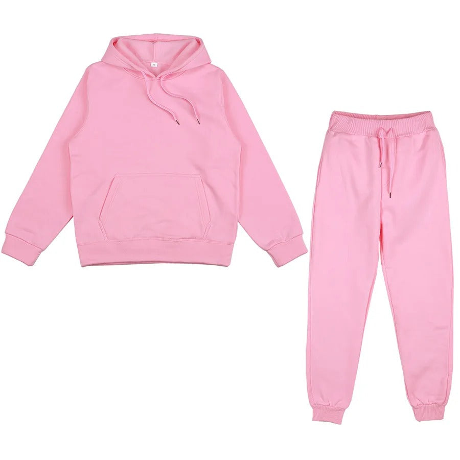 Stylischer grauer Damen Sportanzug, perfekt für Sport und entspannte Tage