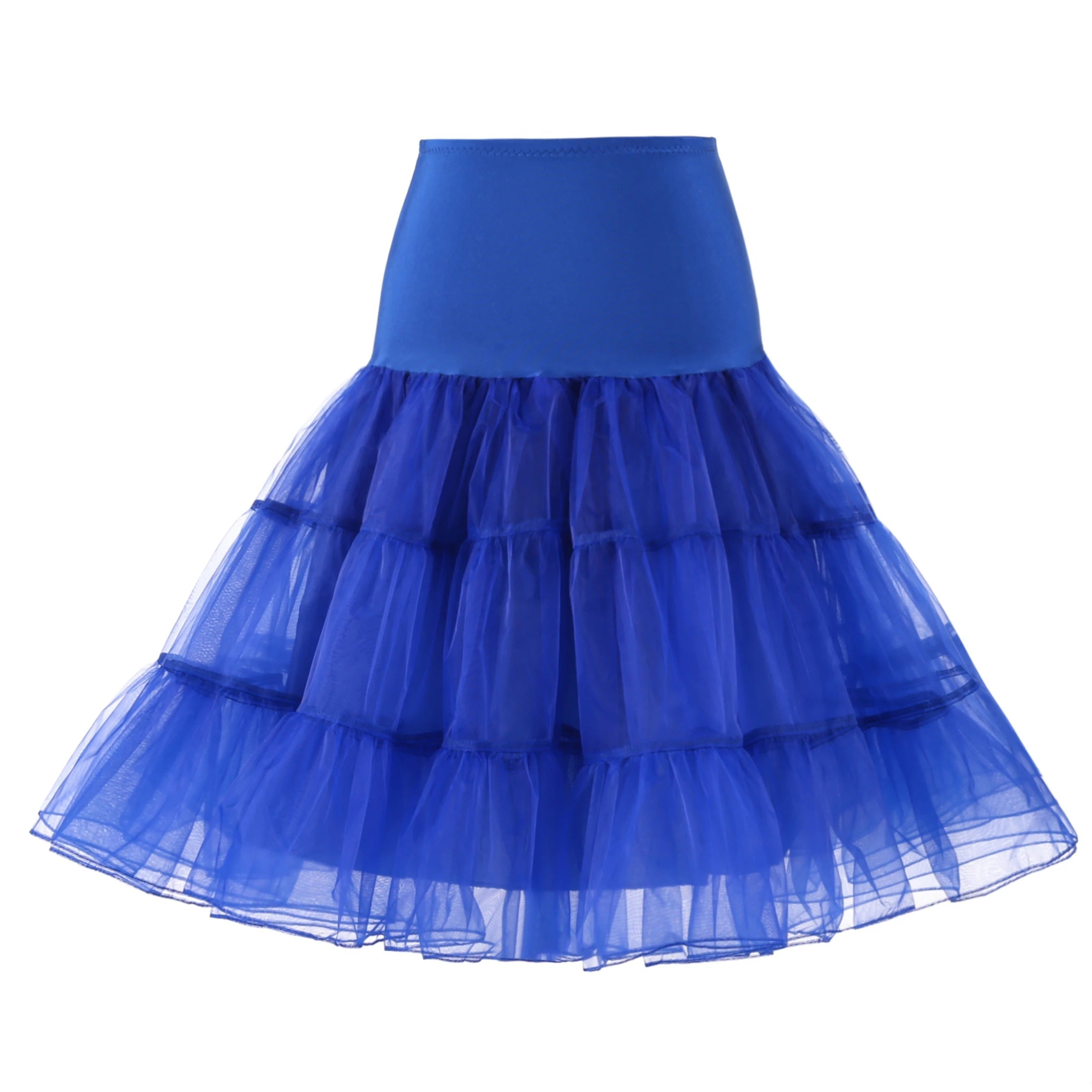 Styling-eksempel: Dame vintage tyll petticoat under en kjole, gir volum