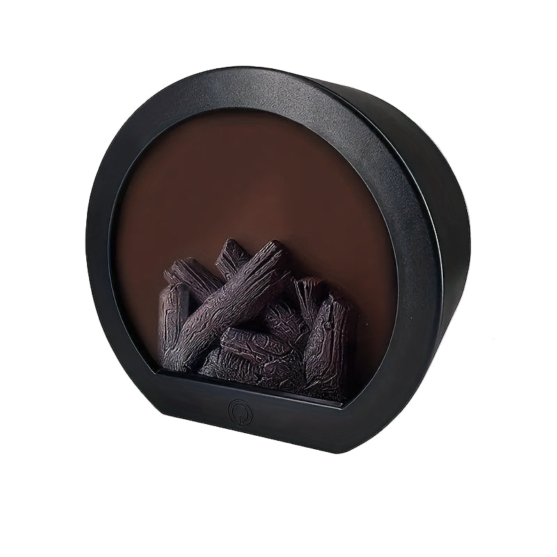 Dekorativ kullflammelampe skaper koselig stemning inne og ute. Ideell bordlampe for hygge og hjemmeinnredning.