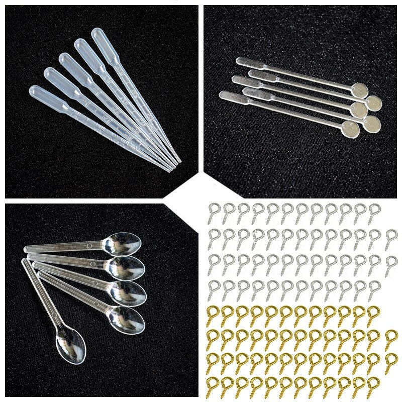 Lag dine egne smykker med dette DIY harpikssettet. Silikonformer til anheng, nøkkelringer og gaver.