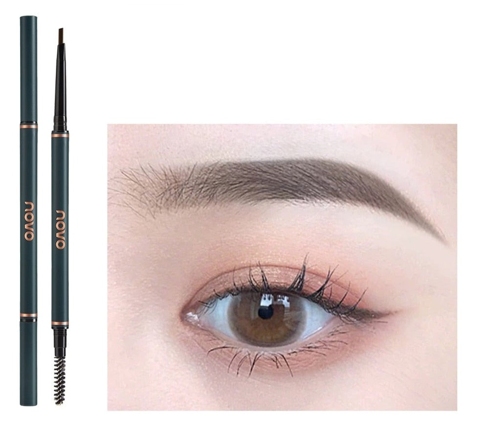 Makeup øyenbrynsblyant for å fylle inn og forme brynene med naturlig farge og presisjon.