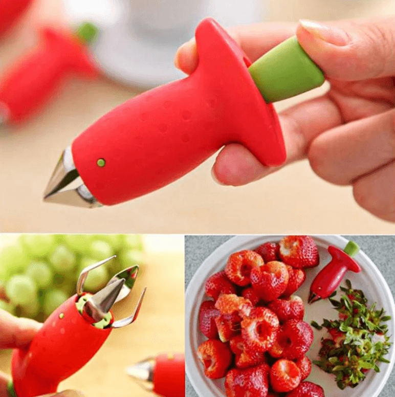 Smart gadget for matlaging og baking, gjør jordbær klare på sekunder.