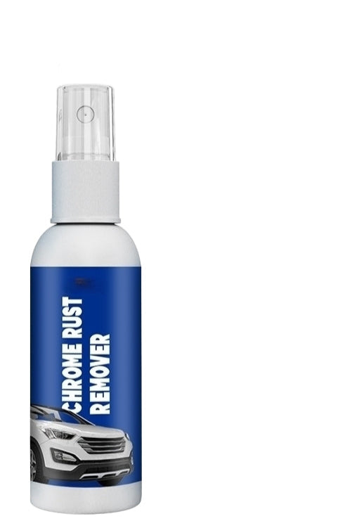 Effektiv rustfjerner spray for metall; fjerner raskt rust fra bil, hageverktøy og metalloverflater.