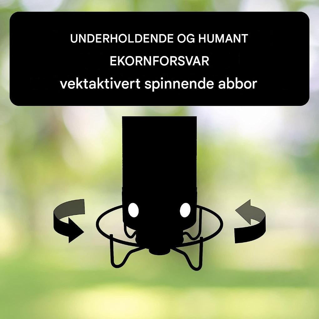 Optimal fuglemater for småfugler. Hengende, ekornsikker og værbestandig for alle hager.