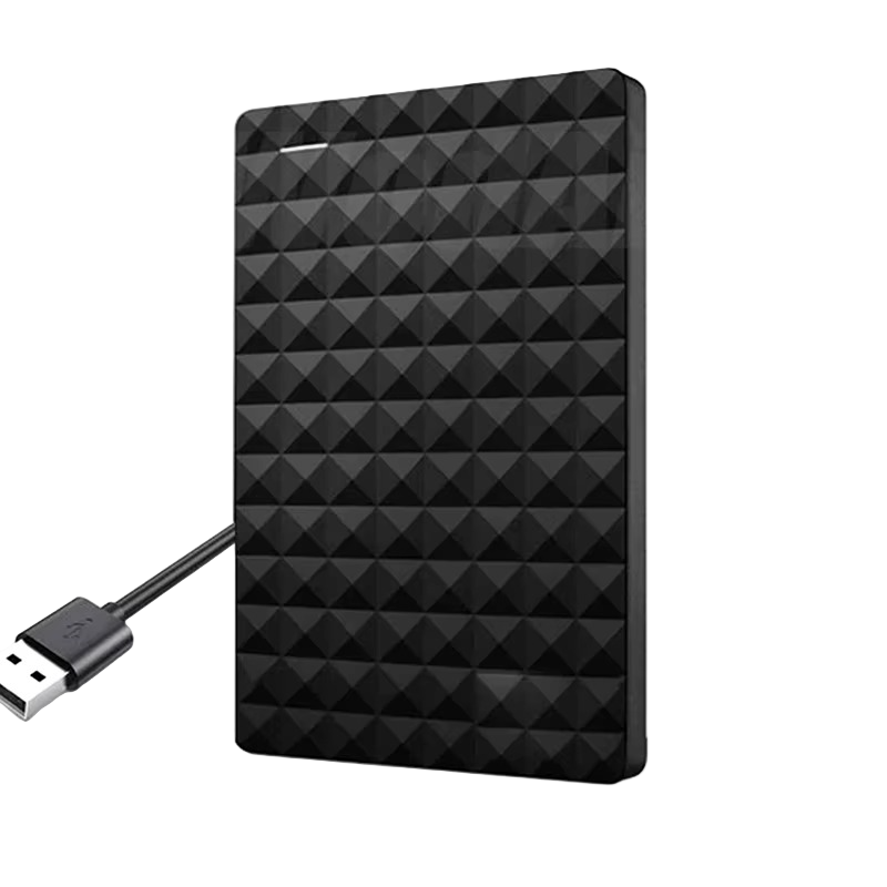 Ekstern harddisk 8TB USB3.0, rask og bærbar lagringsenhet for sikkerhetskopi av viktige data.