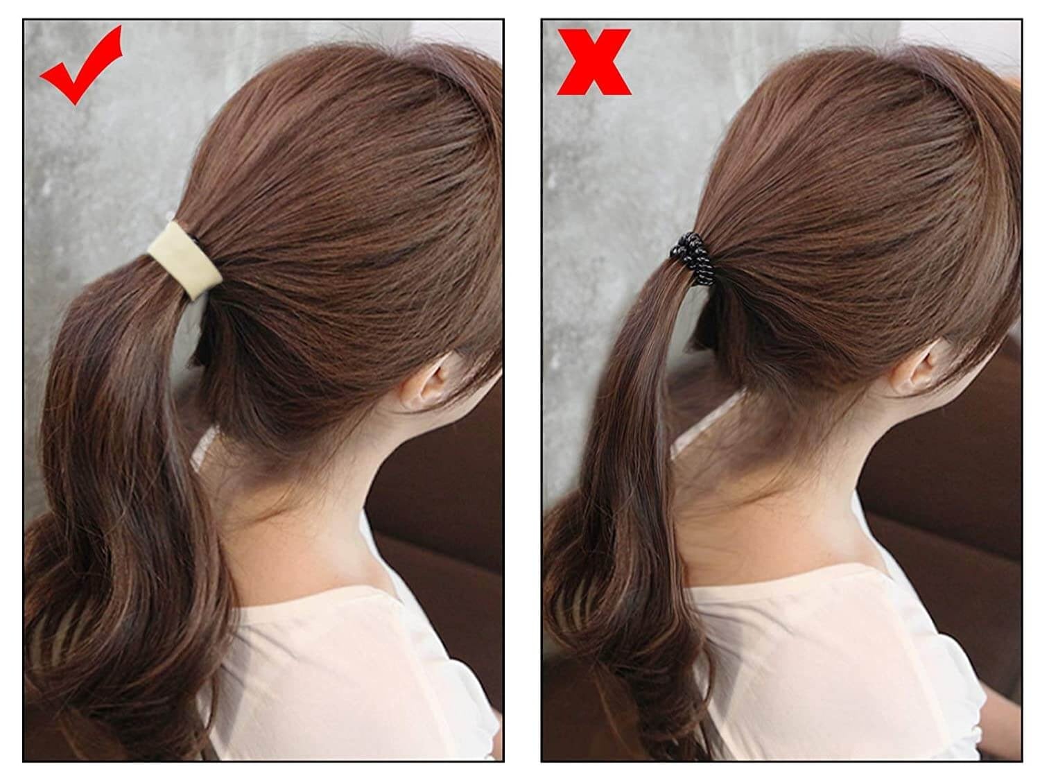 Premium elastisk hårband for hestehale, gir volum og behagelig hold for et enkelt, elegant utseende.