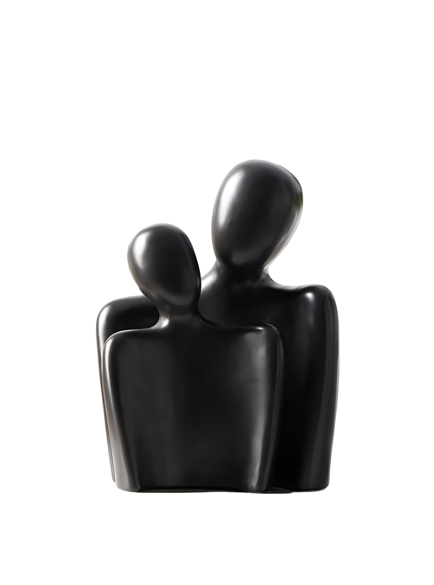 Elegant abstrakt kjærlighetsstatue, moderne design for hjemmedekor, perfekt som borddekorasjon.