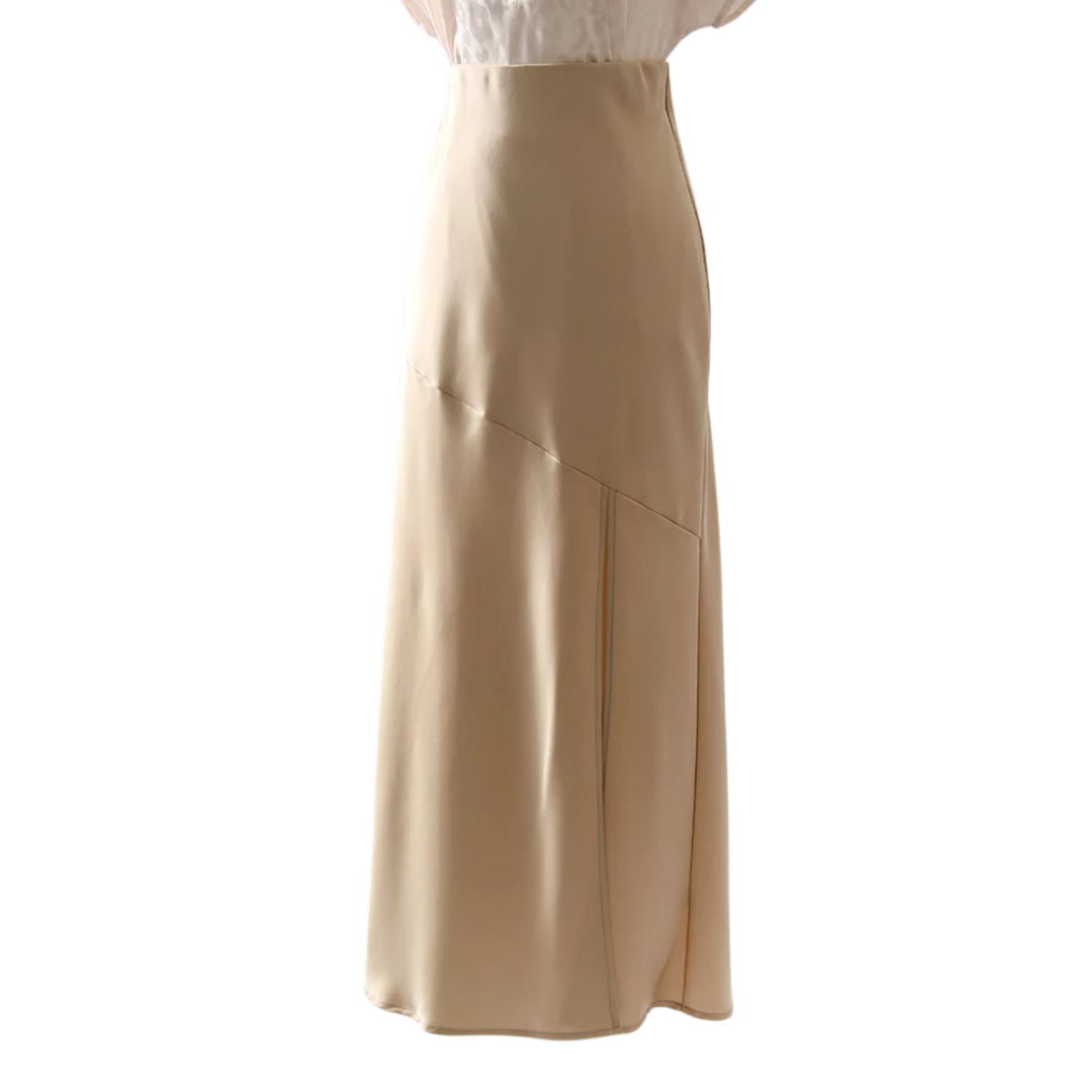 Elegant brunt bodycon skjørt for kvinner. Perfekt som dameskjørt til formelle eller hverdagsbruk.
