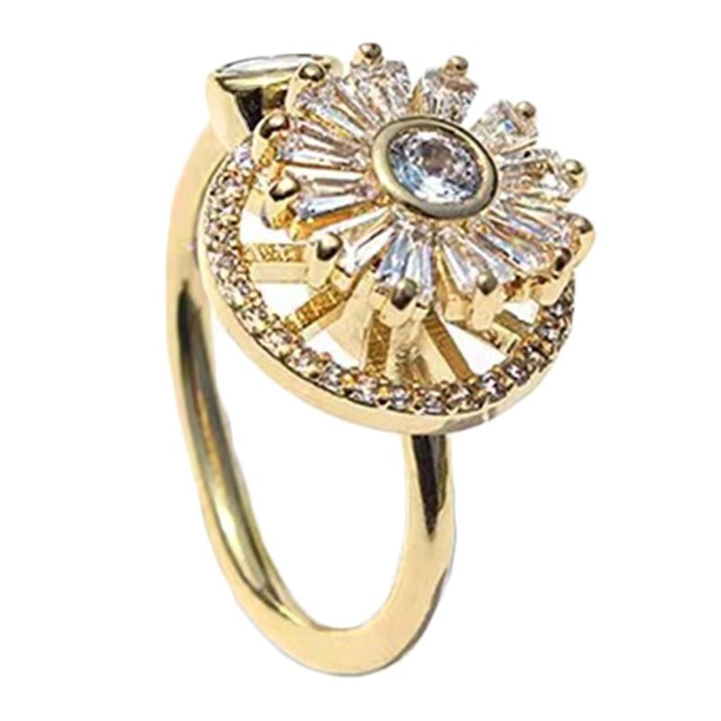 Elegant dame angstring i kobber, designet for stresslindring og indre ro. Stilig smykke for kvinner.