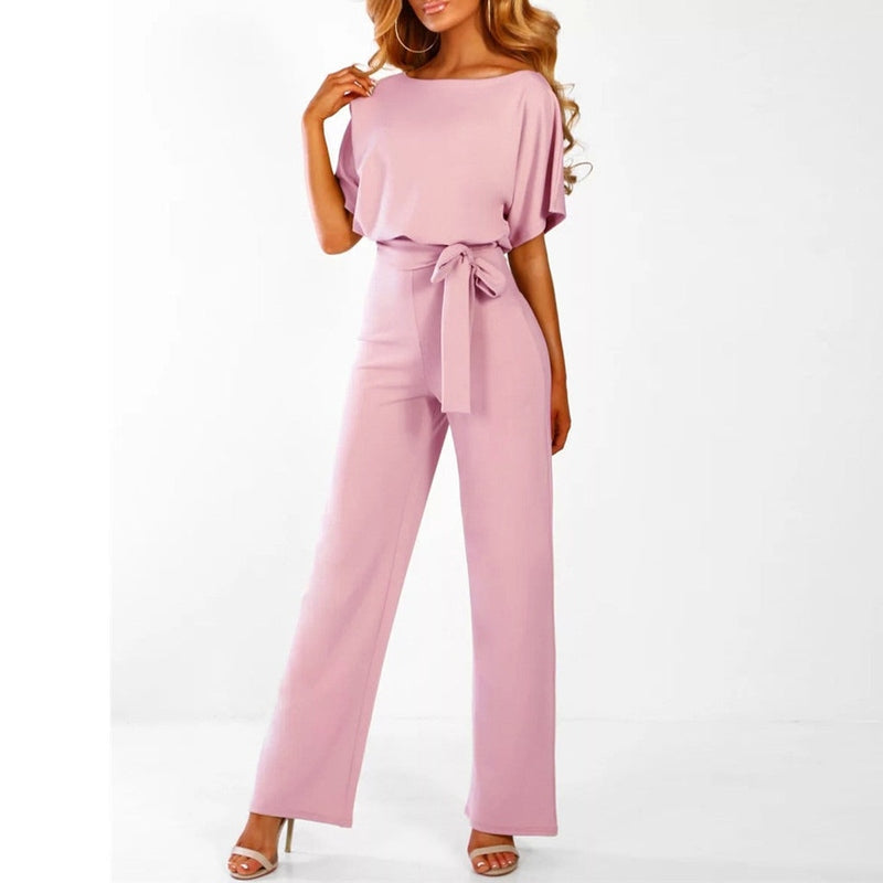 Stilig dame jumpsuit, perfekt for en komfortabel hverdag eller et elegant kveldsantrekk.