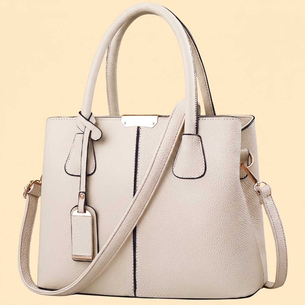 Premium ekte skinnveske. Elegant og klassisk skulderveske, et must-have for din garderobe.