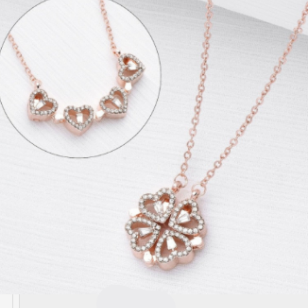 Moderne damehalskjede med glitrende diamanter, et elegant og trendy motetilbehør.