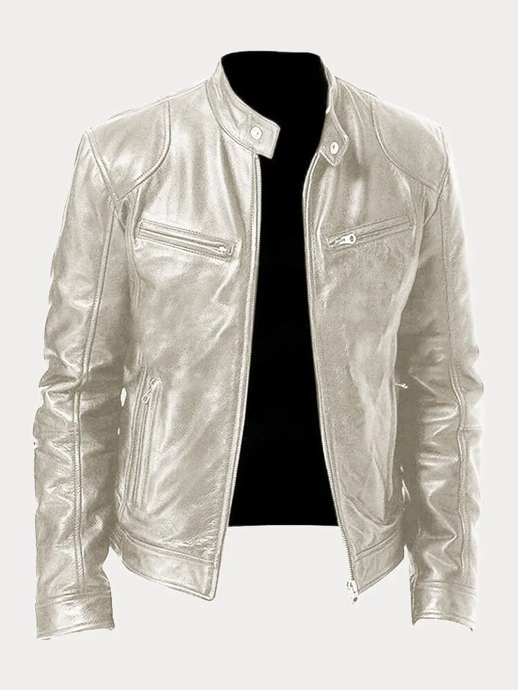 Casual, men elegant herrejakke. Allsidig yttertøy som gir en stilren look.