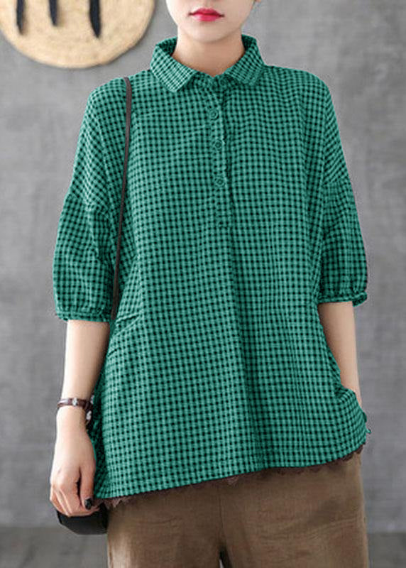 Hverdags elegant damebluse, kortermet sommerbluse. Lett og komfortabel for en avslappet stil.