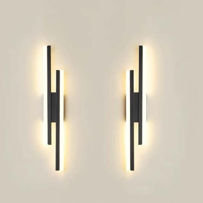 Energieffektiv LED vegglampe for et moderne og stilrent hjem, ideell i alle rom.