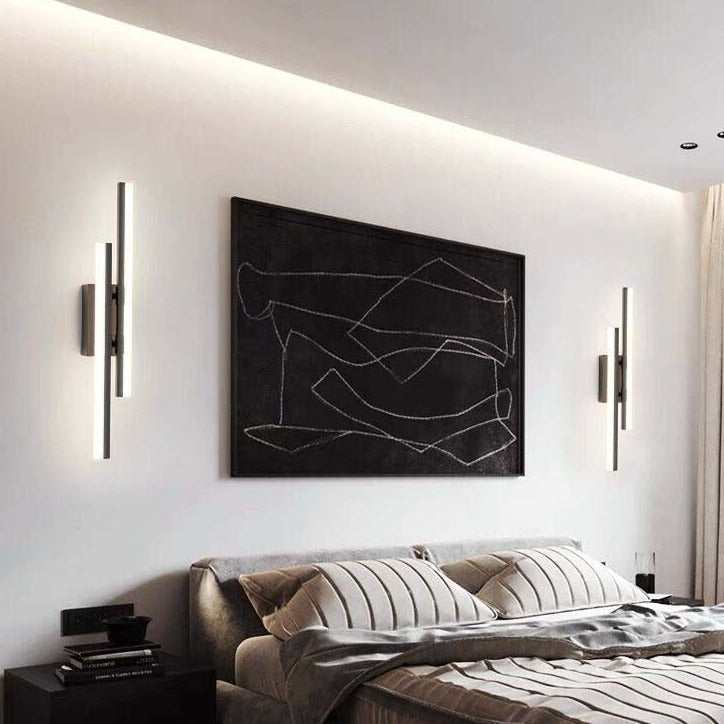 Moderne LED veggbelysning for innendørs bruk, passer perfekt i ethvert stilrent rom.