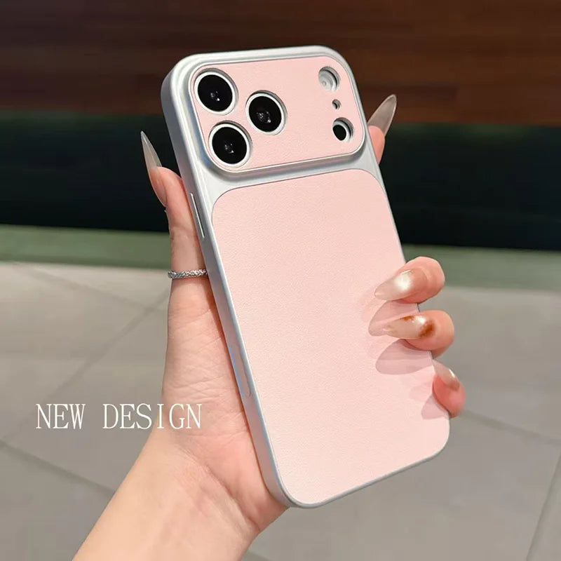 iPhone 17 deksel med elegant skinntekstur. Tynt, fargerikt mobilcover for optimal beskyttelse.