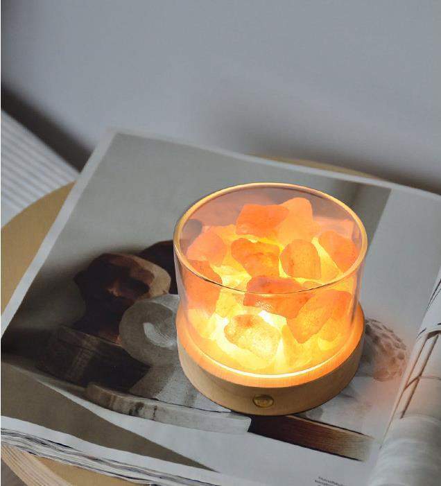 Stillegående naturstein aromaterapi diffusor; ideell for yoga, ro og velvære.