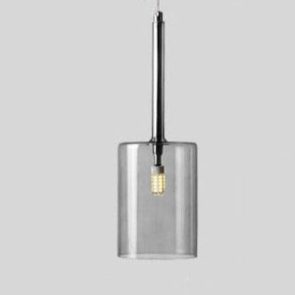 Nordisk design pendel i glass, perfekt spisebordlampe for hjemmeinnredning.