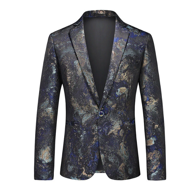 Tidløs herreblazer; allsidig for festantrekk, kontor og fritid. Elegant og komfortabel.