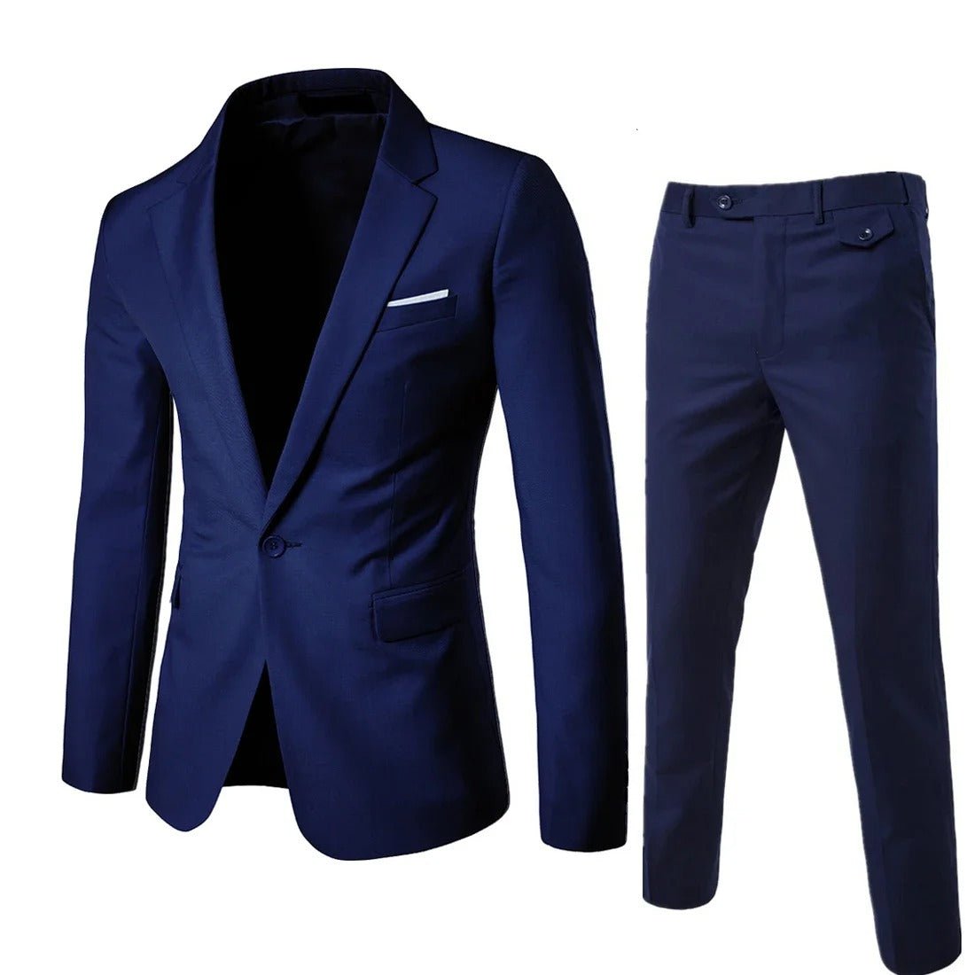 Stilig slim fit dressett for menn, ideell som kontorantrekk eller festdress for mennsmote.