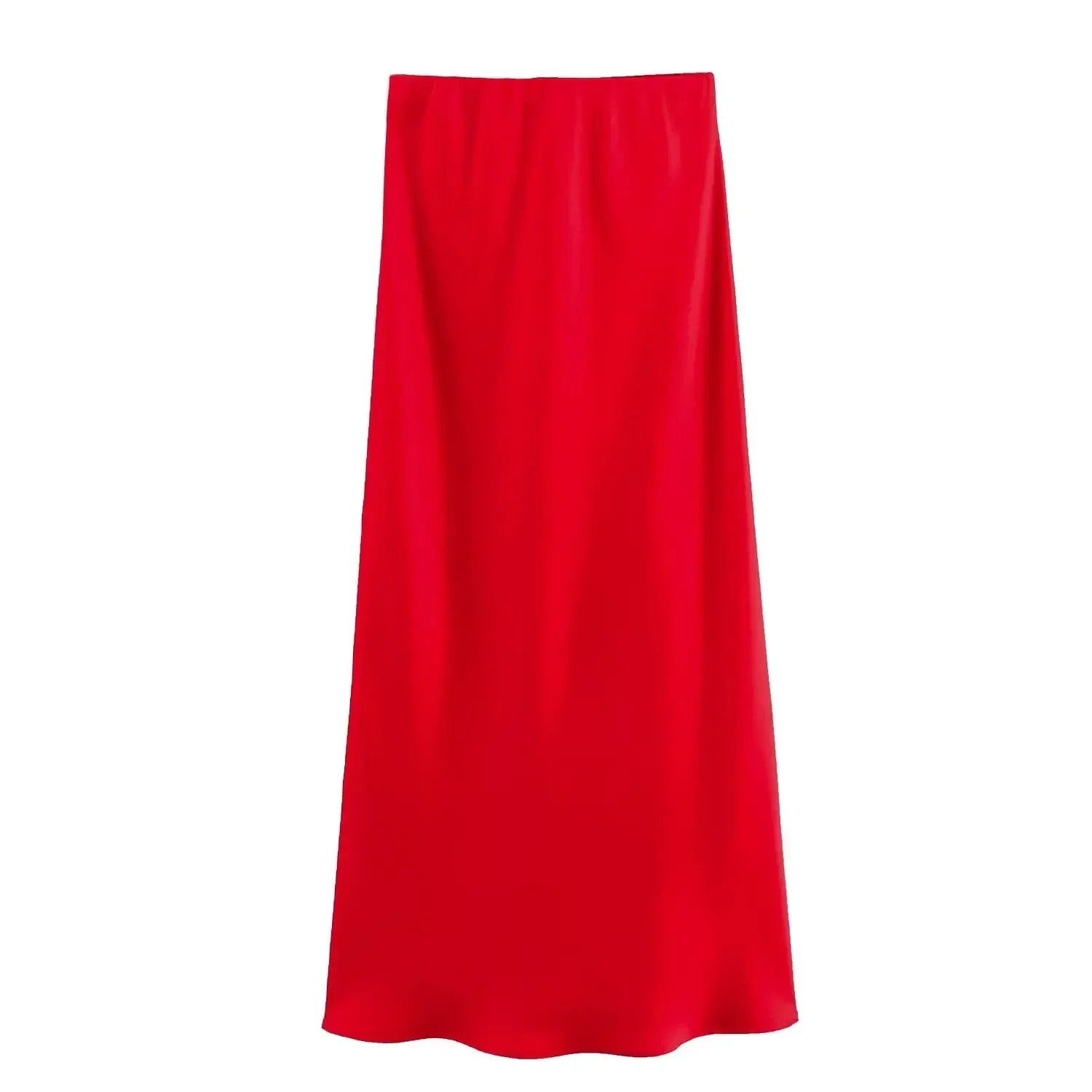 Detaljert snøringskjole i elegant midi-lengde, ideell som festkjole og kveldsantrekk.