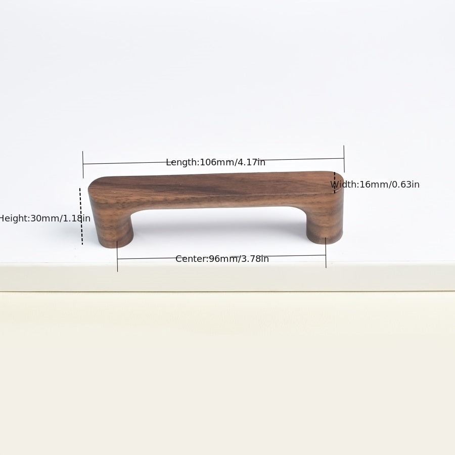 Trehåndtak for skap og skuffer, en enkel og effektiv måte å fornye hjemmet på. Perfekt for et elegant DIY prosjekt.